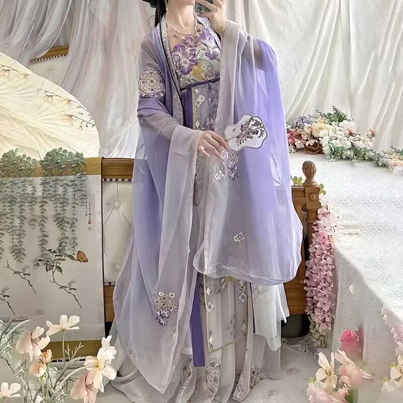 Hanfu Dress Women Chinese Embr - Embroidery Abaya review and price