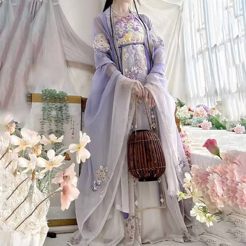 Hanfu Dress Women Chinese Embr - Embroidery Abaya review and price