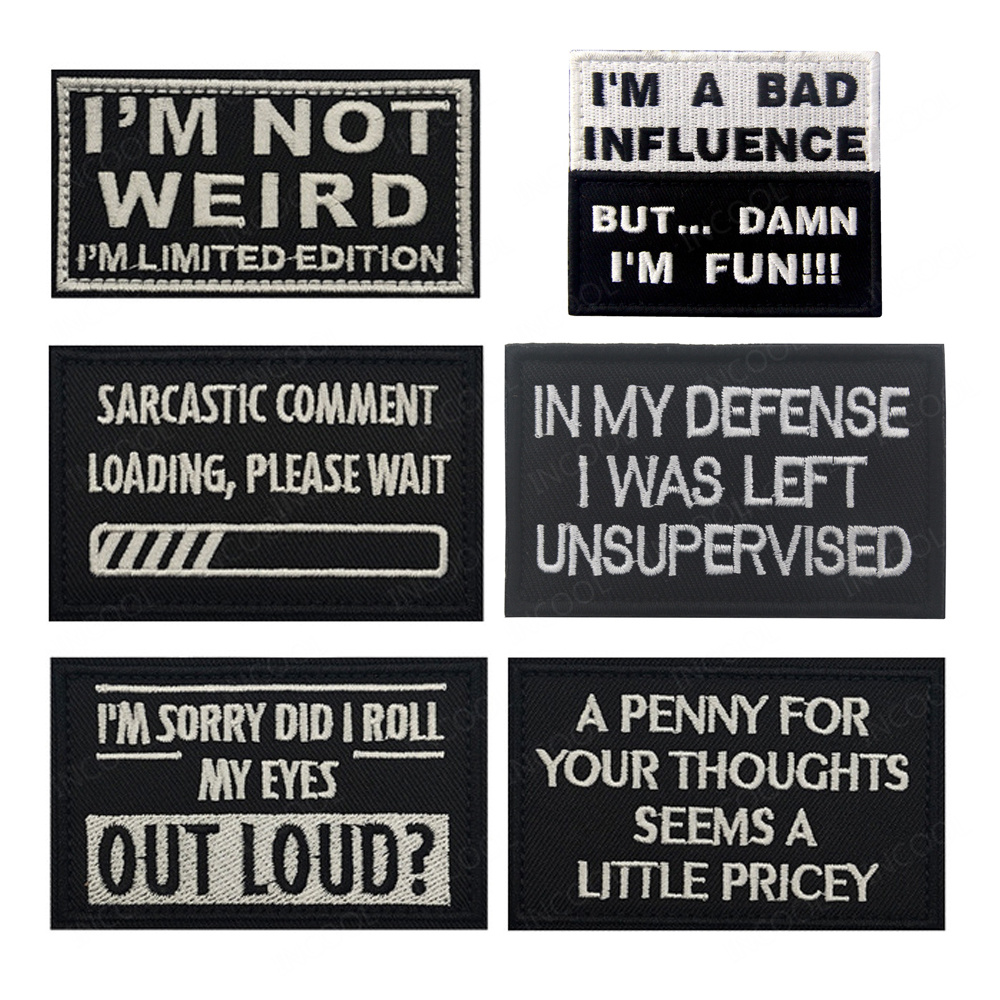 Funny Saying English Letter In - Embroidery Quote review and price