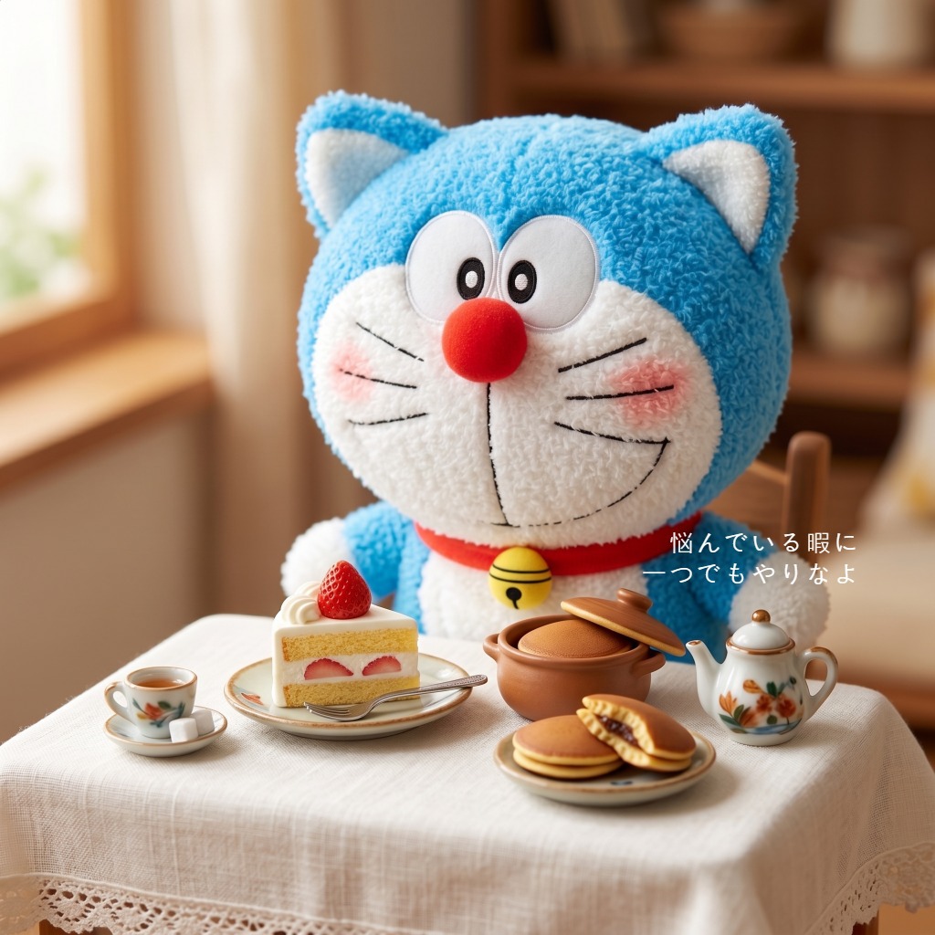 Cute Birthday Version Doraemon - Embroidery Design Love review and price