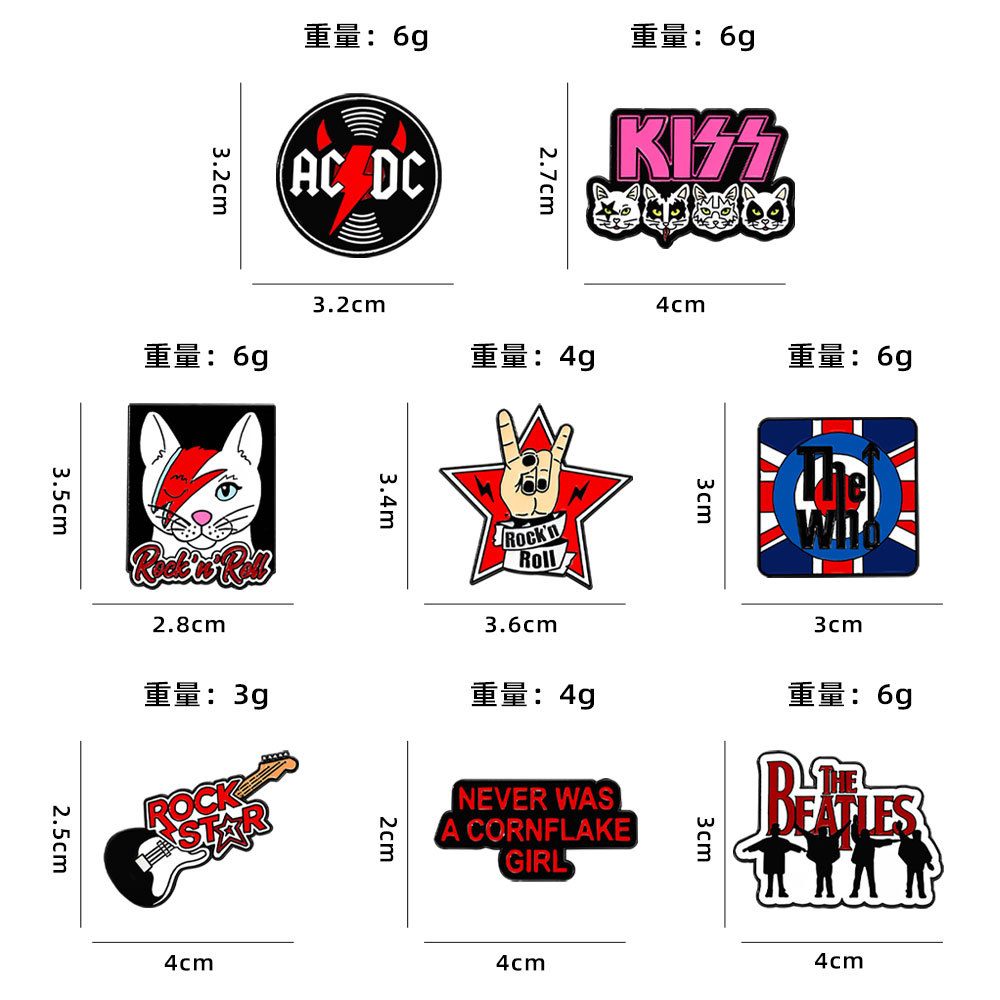 KISS Rock Bands Pop Music Logo - Embroidery Kiss review and price
