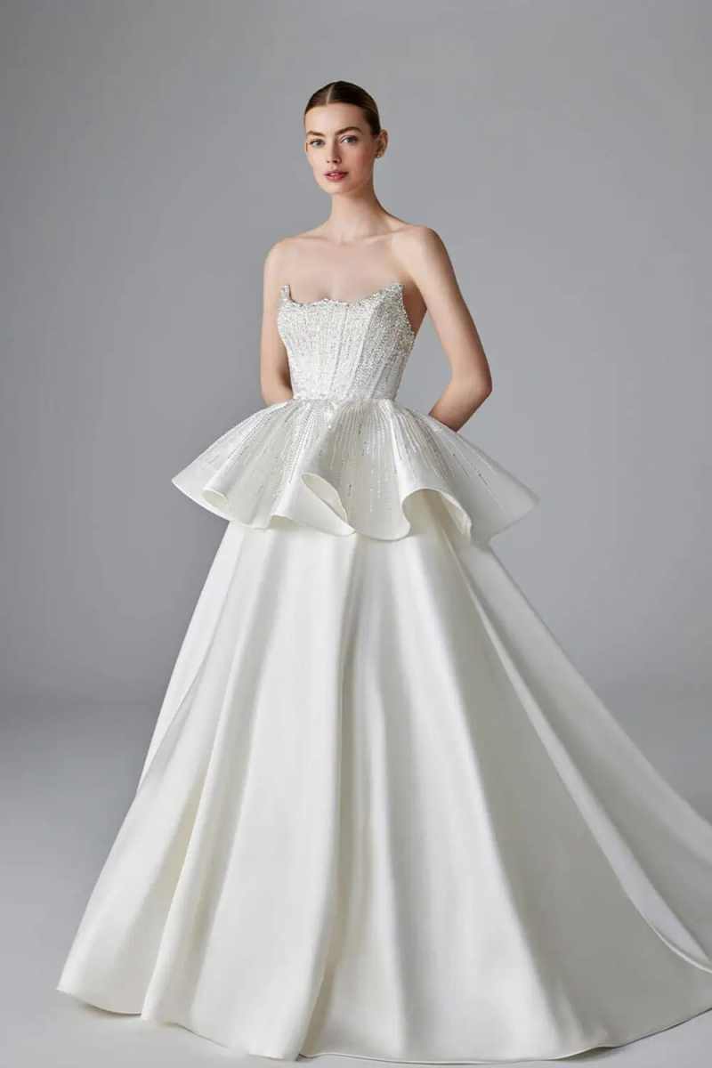 Elegant Wedding Dress A-Line S - Embroidery Online Designs review and price