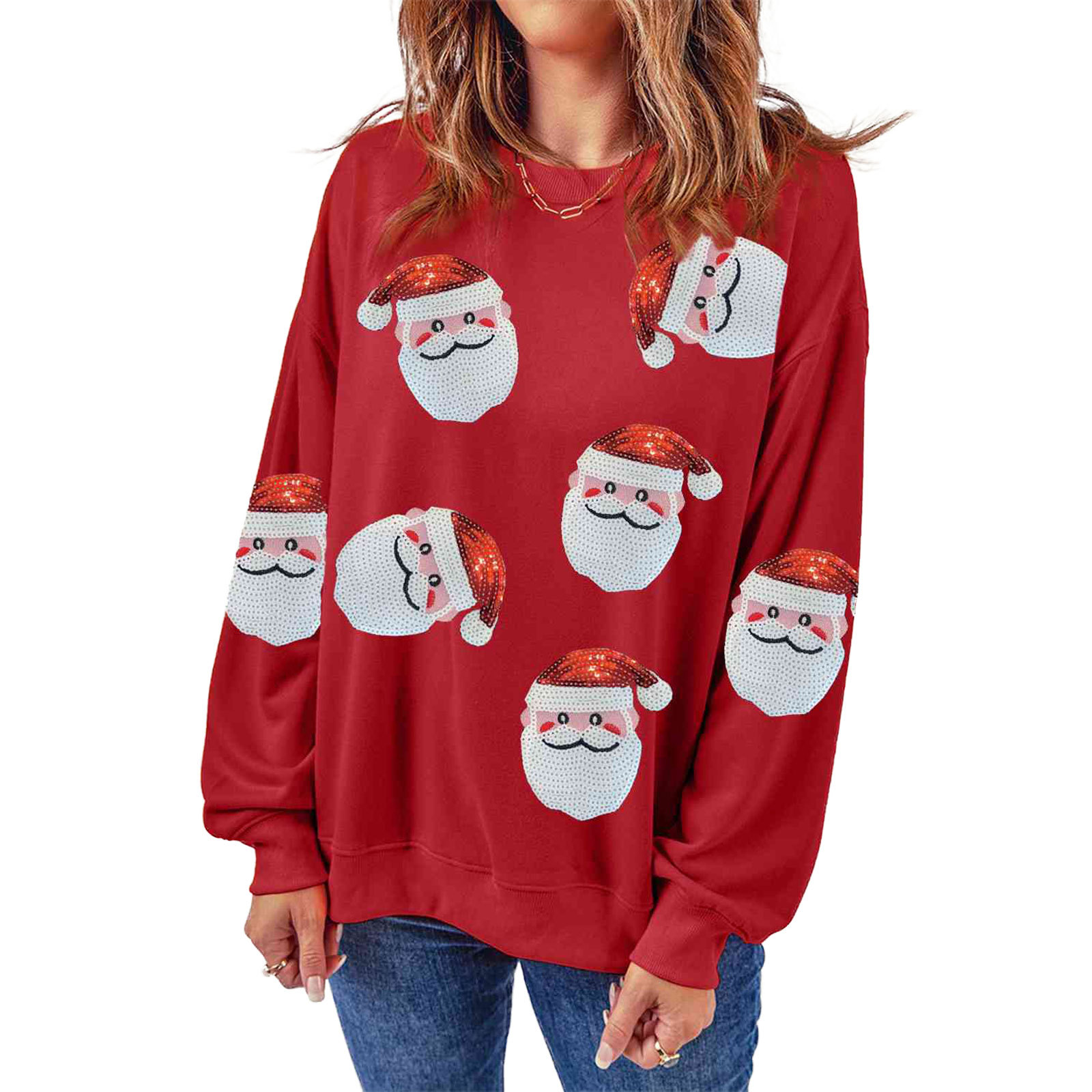 Christmas Sweater round Neck H - Embroidery Online Designs review and price