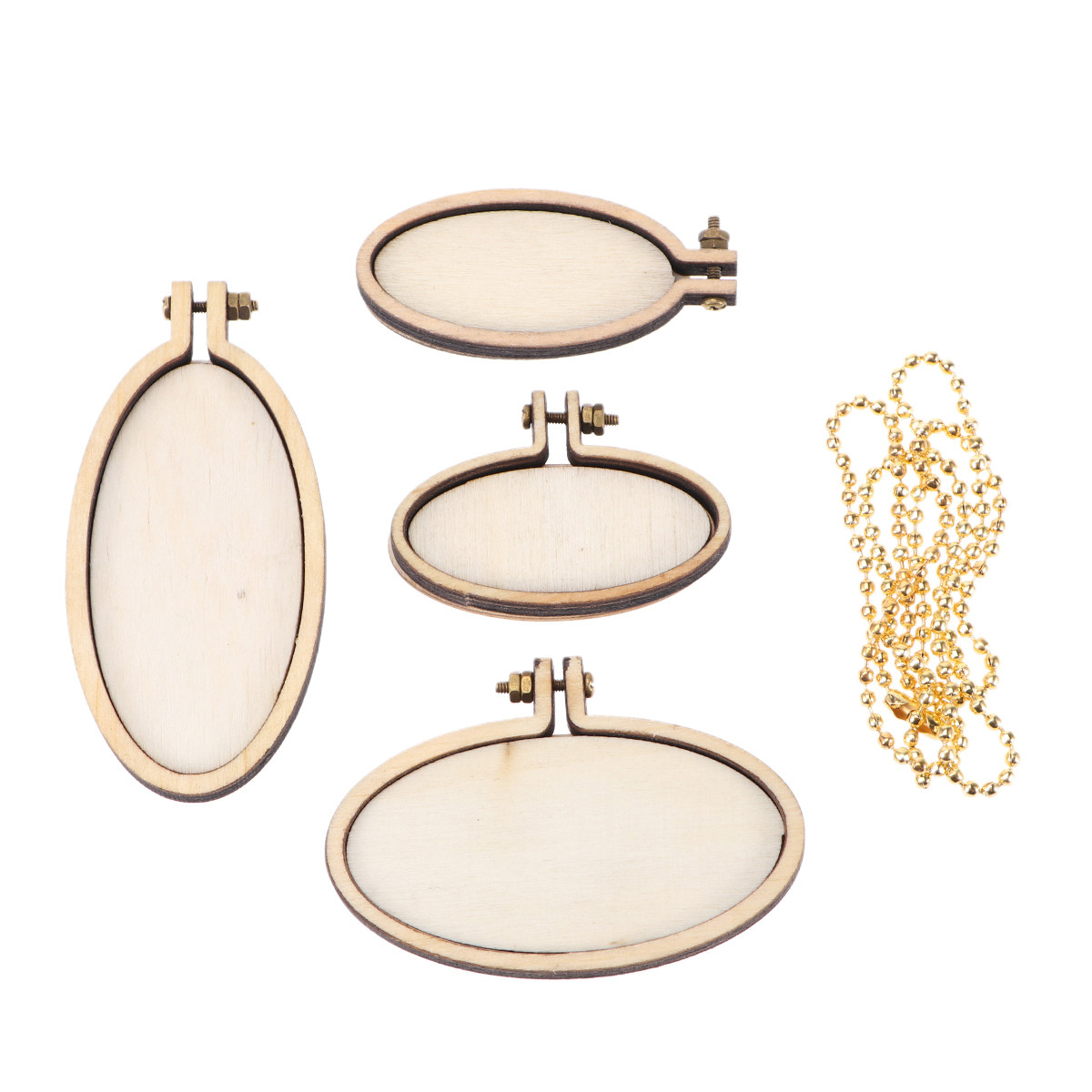 5Pcs Wood Cross Stitch Fixing  - Embroidery Chain Stitch review and price