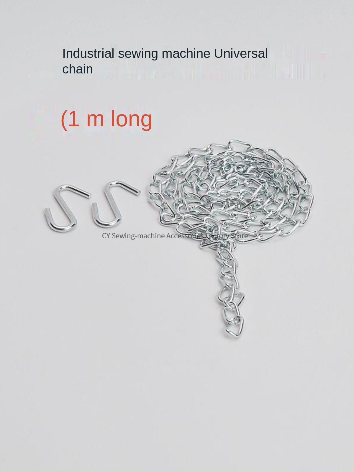 1m Iron Chain with Hook Pedal  - Embroidery Chain Stitch review and price