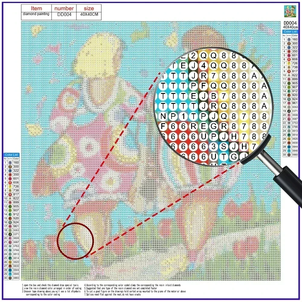 Fantasy cute unicorn Diamond P - Embroidery Unicorn review and price