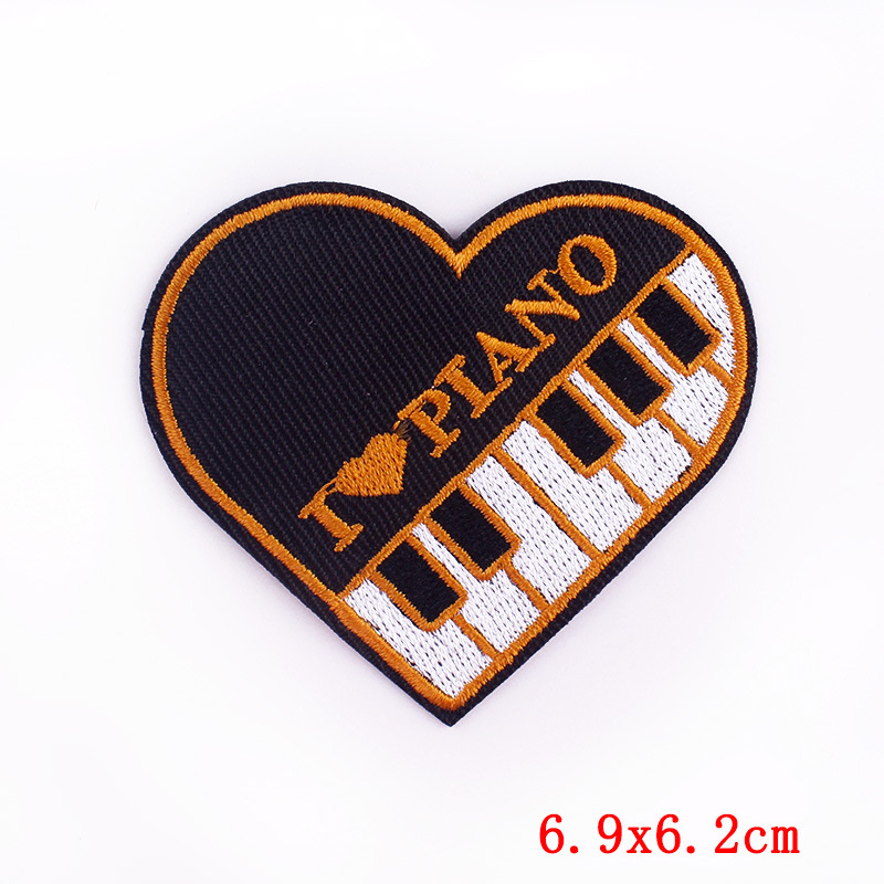 Designer Punk Love Heart Iron- - Embroidery Design Love review and price