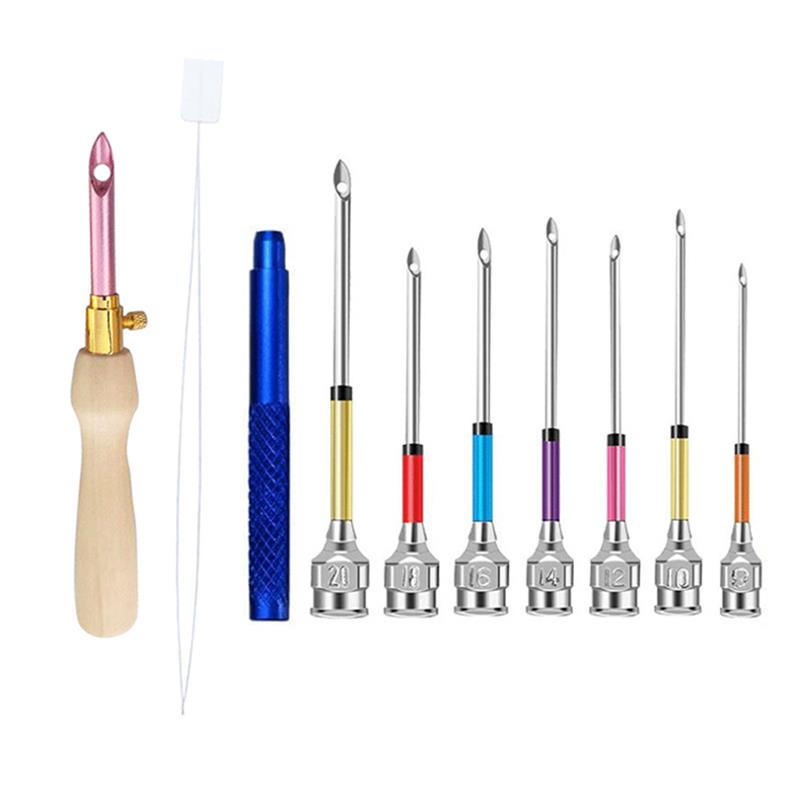1-17Pcs Punch Needle Tool Kit  - Punch Needle Handle review and price