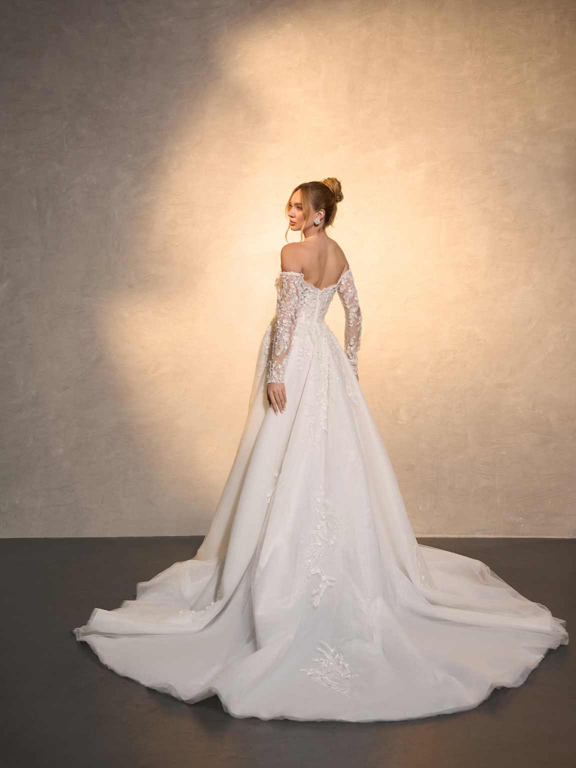 Elegant Wedding Dress A-Line L - Embroidery Online Designs review and price