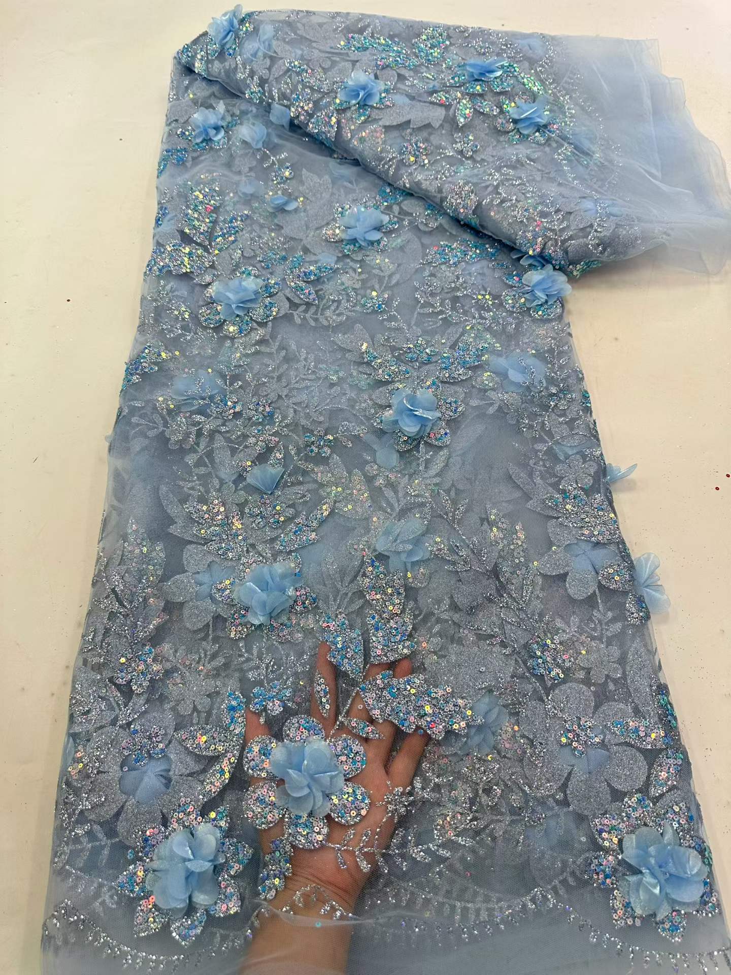 African Lace Fabric Embroidere - Embroidery Abaya review and price