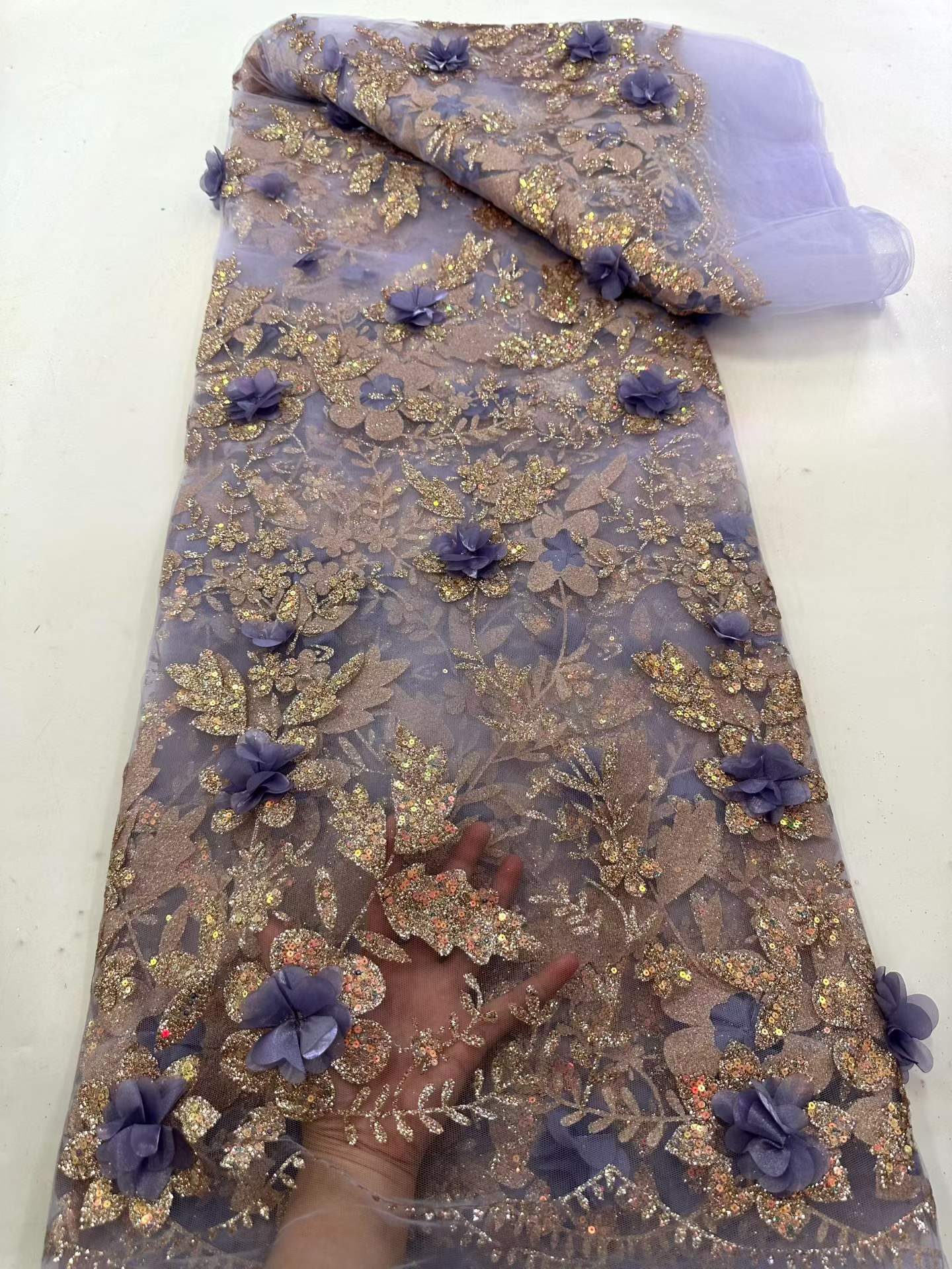 African Lace Fabric Embroidere - Embroidery Abaya review and price