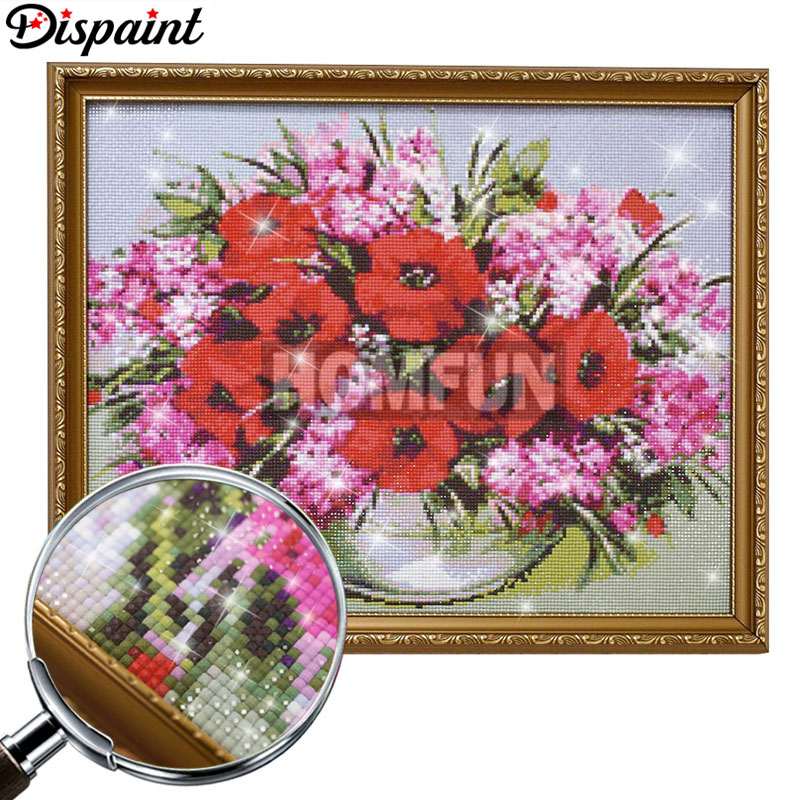 Dispaint Full Square/Round Dri - Embroidery Rose Stitch review and price