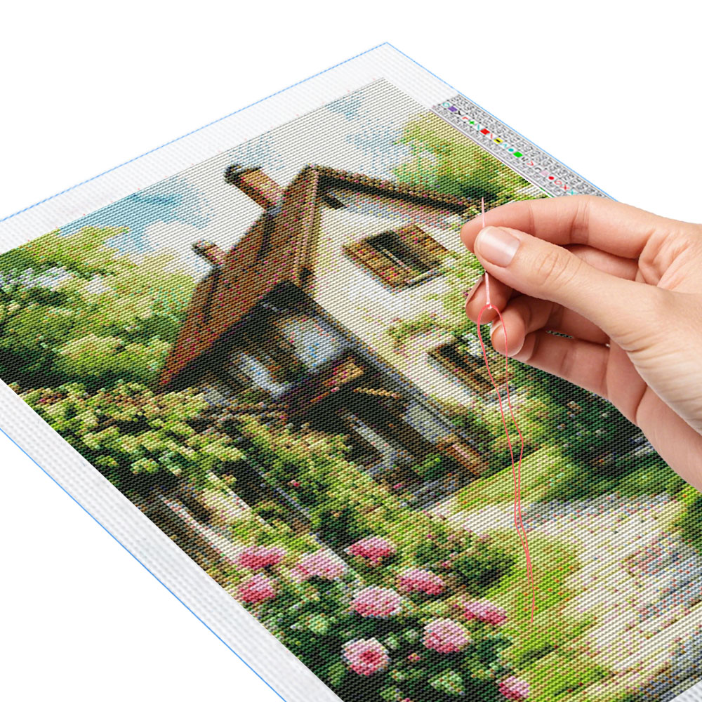 New Arrival Cross Stitch Fabri - Embroidery Rose Stitch review and price