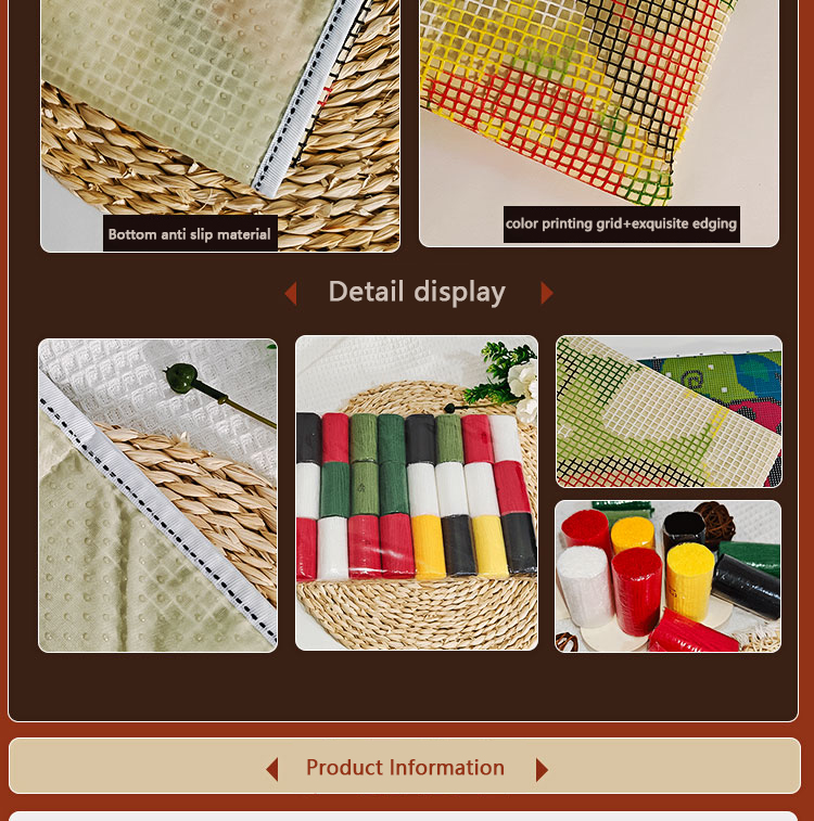 Bee latch hook kit rug canvas  - Embroidery Kiss review and price
