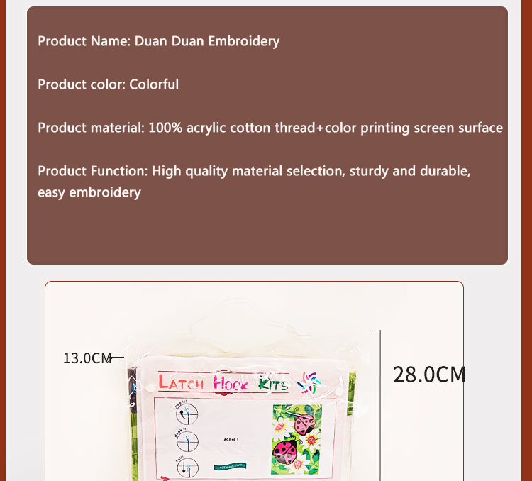 Bee latch hook kit rug canvas  - Embroidery Kiss review and price