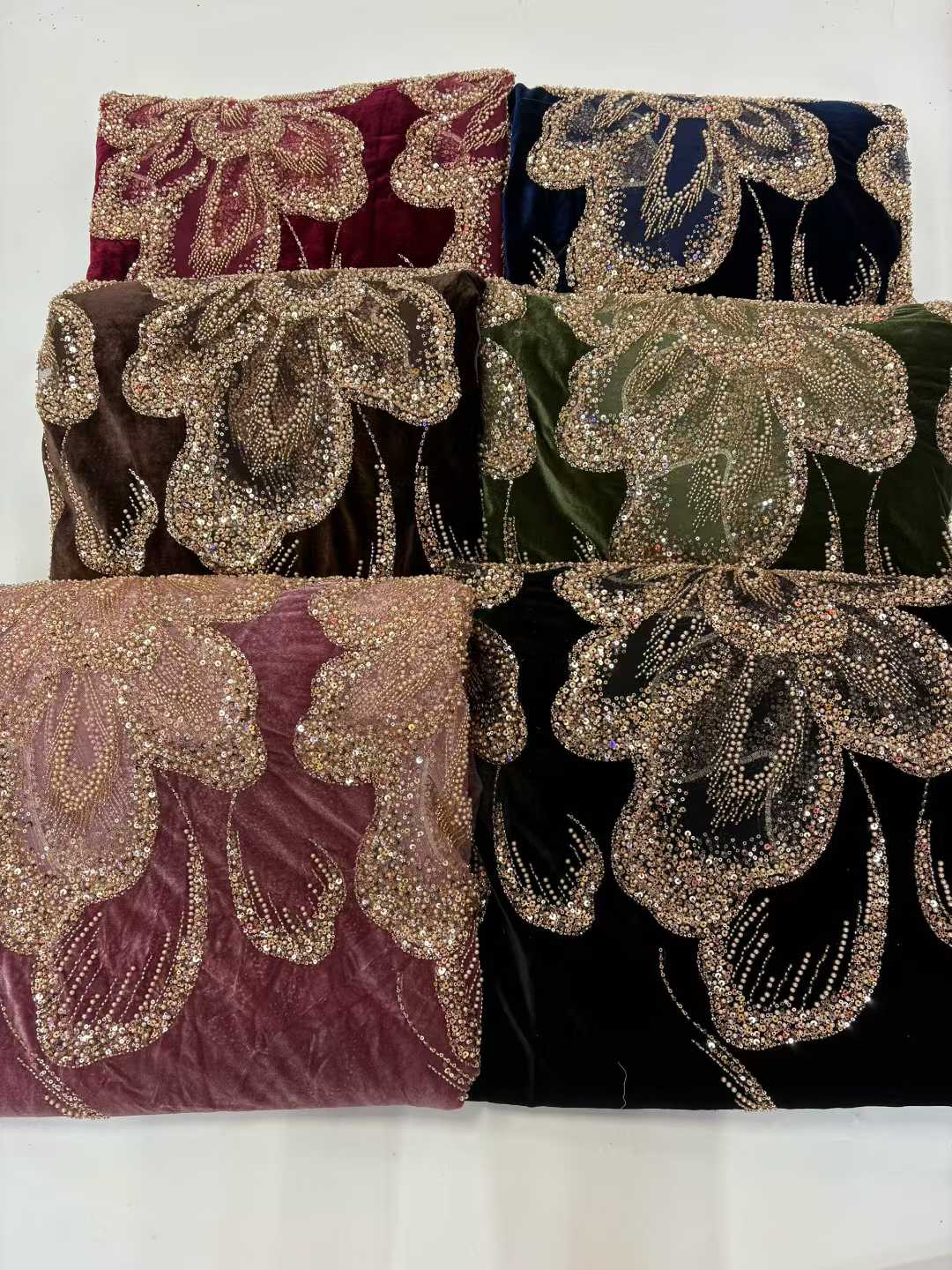 African Velvet Beaded Heavy La - Embroidery Abaya review and price