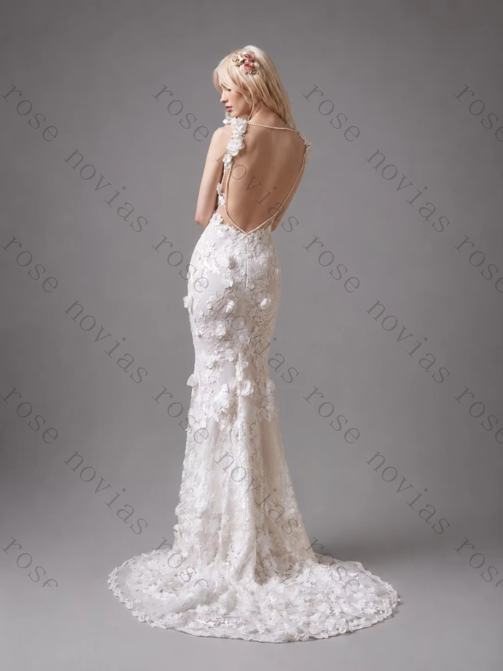 Customized 3D Flower Lace Back - Embroidery Online Designs review and price