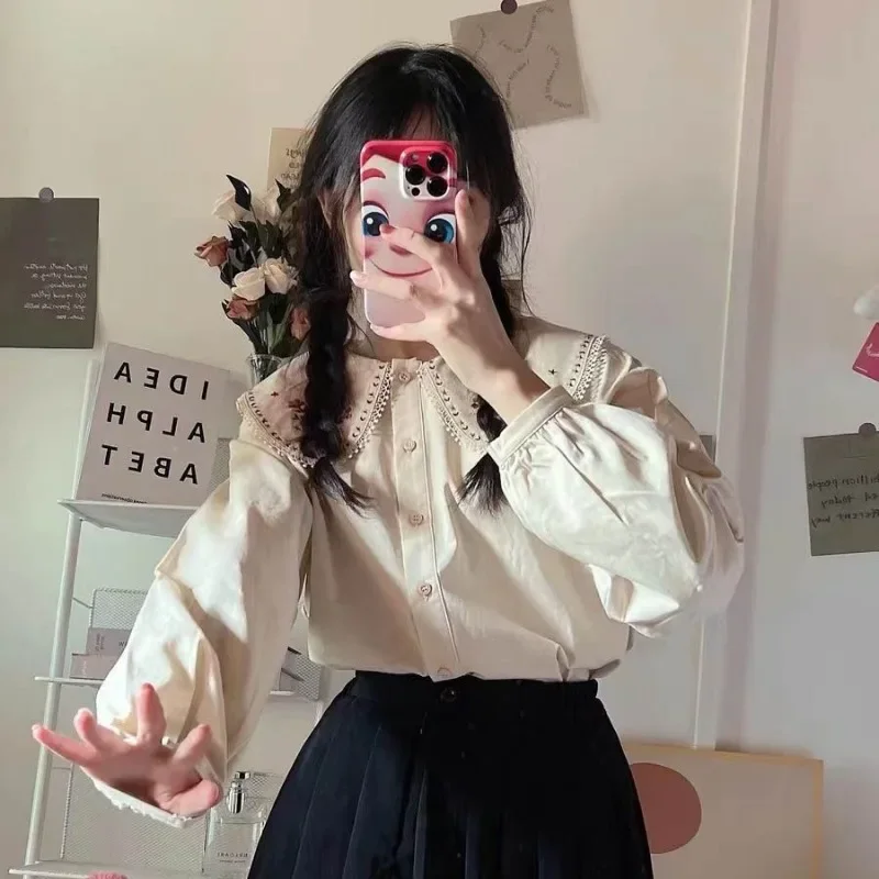 Shirts Women Japan Style Embro - Embroidery Design Love review and price