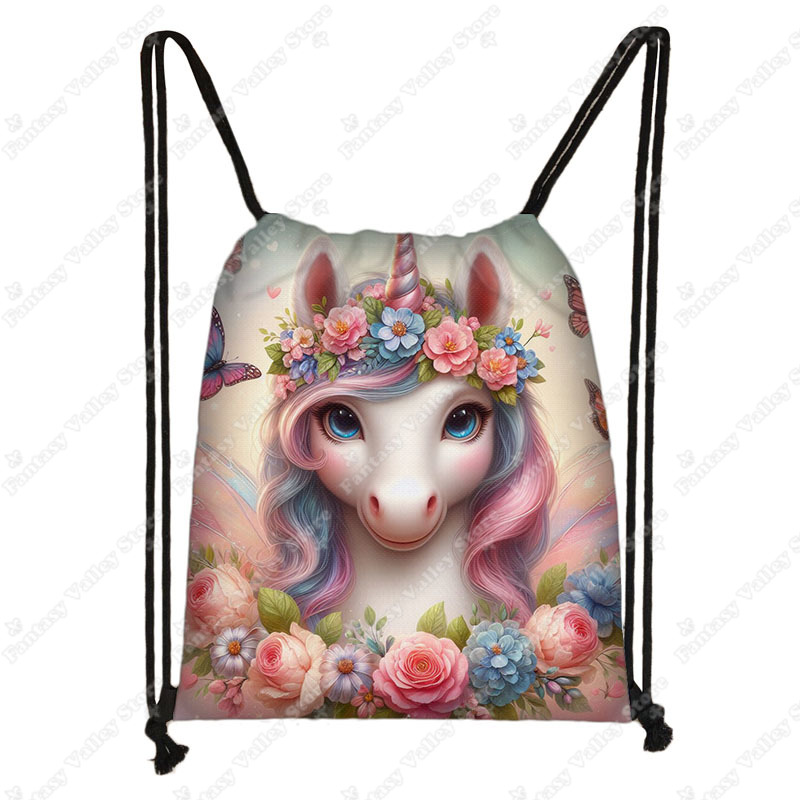 Cute Unicorn Flower Print Draw - Embroidery Unicorn review and price