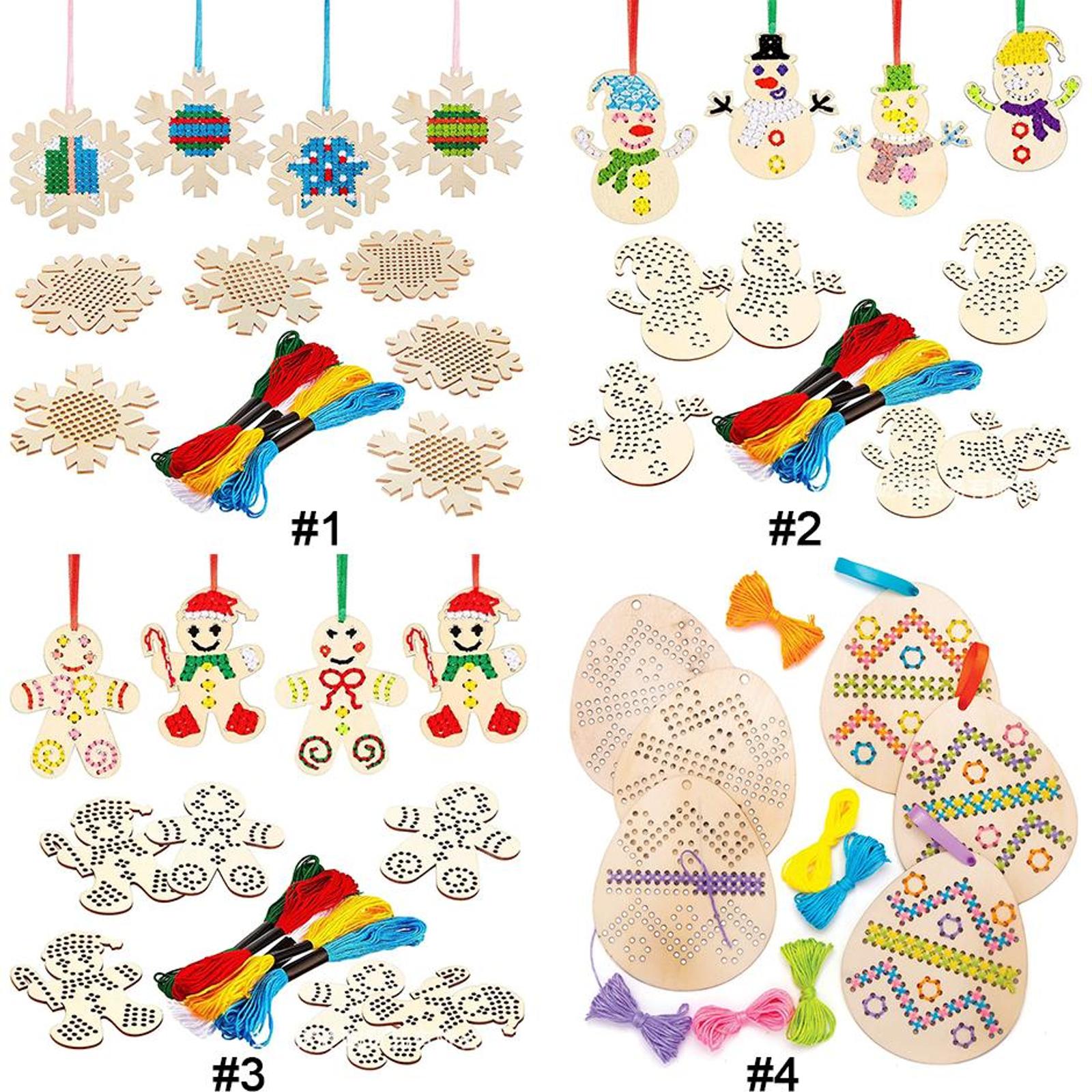 Cross Stitch Hanging Pendant E - Embroidery Xmas Tree review and price