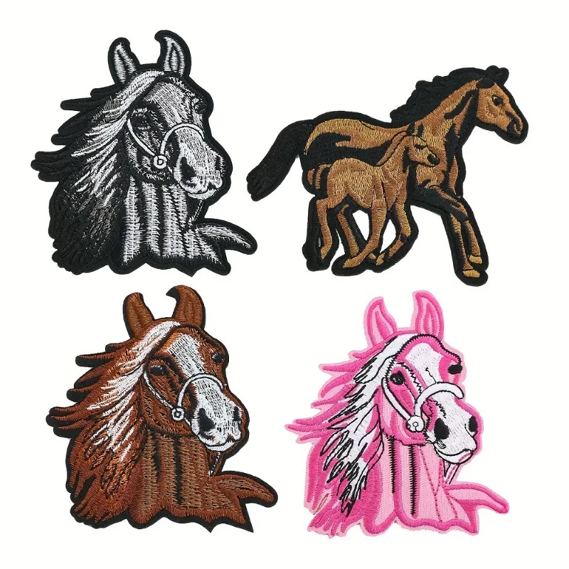 Horse Head Adhesive Embroidery - Embroidery Unicorn review and price