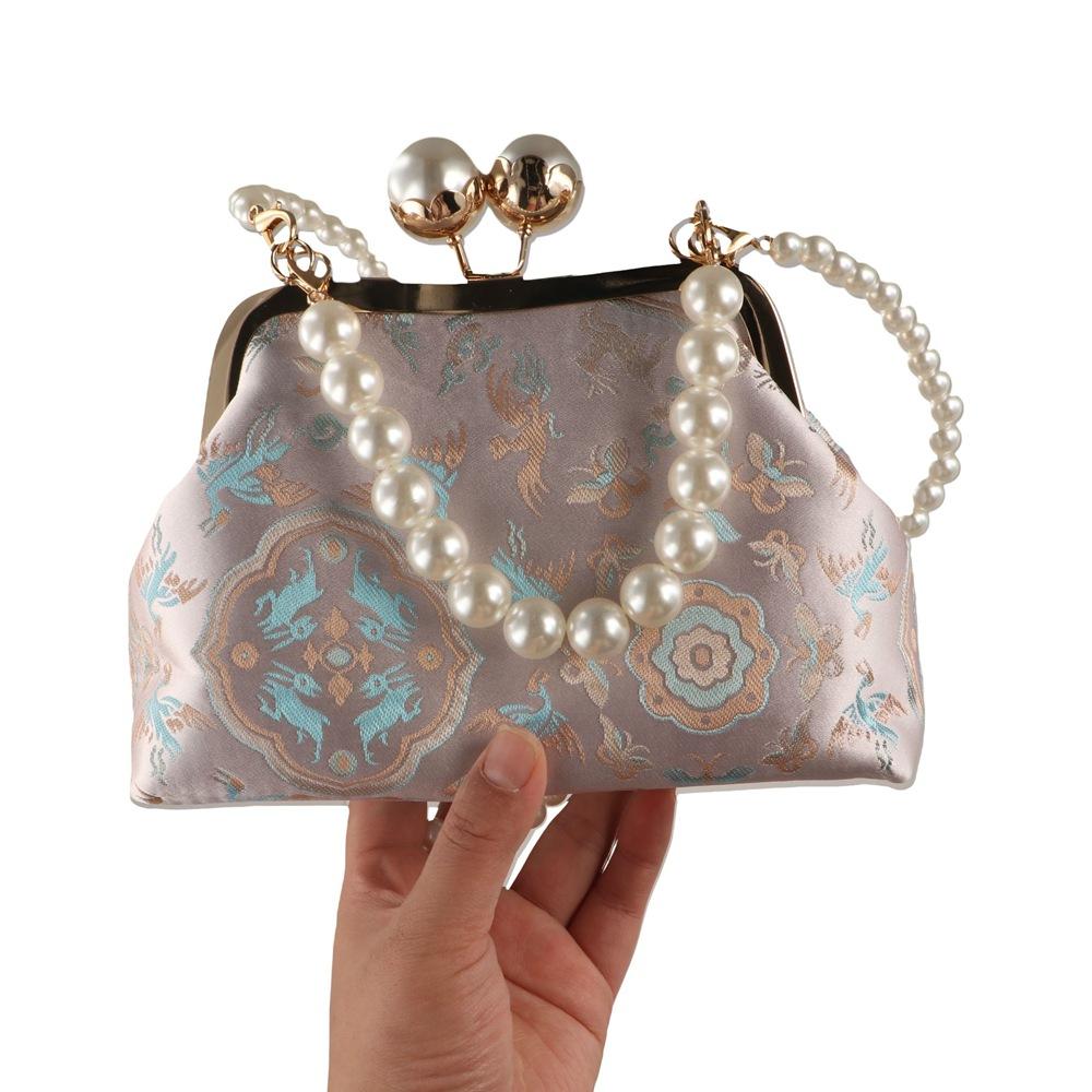 Pearl Chinese Style Handbag Ki - Embroidery Kiss review and price