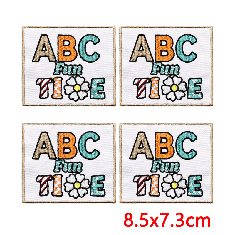 5PCS/Lots Positive Energy Text - Embroidery Quote review and price