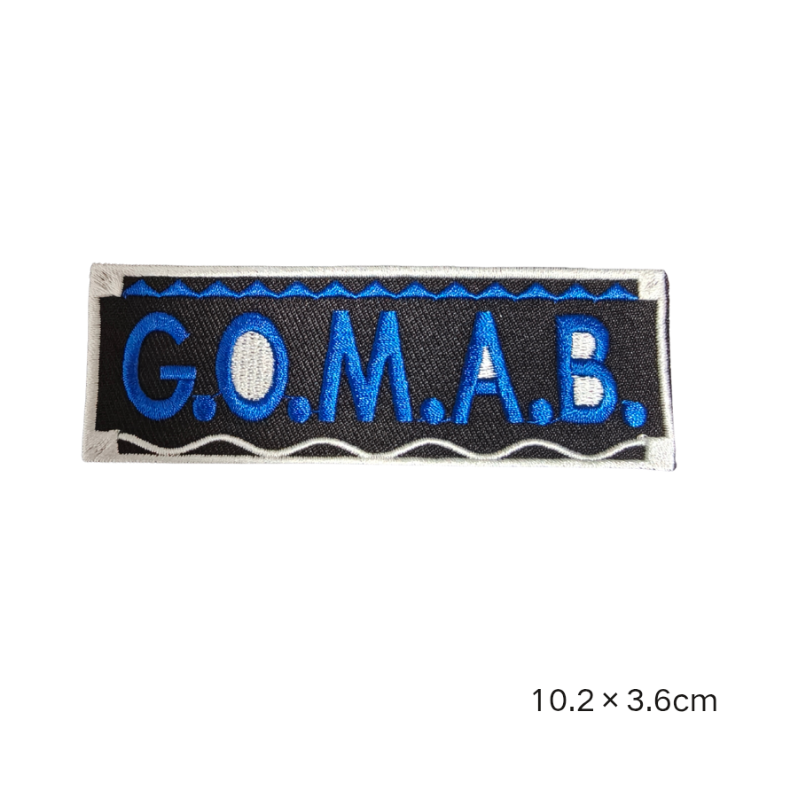 2PCS Zeta Phi Beta Black Blue  - Embroidery Quote review and price