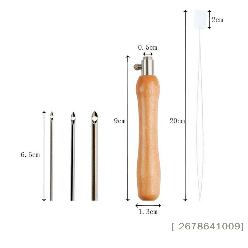 ⚑5Pcs Punch Needle Set 2.5mm/3 - Punch Needle Handle review and price