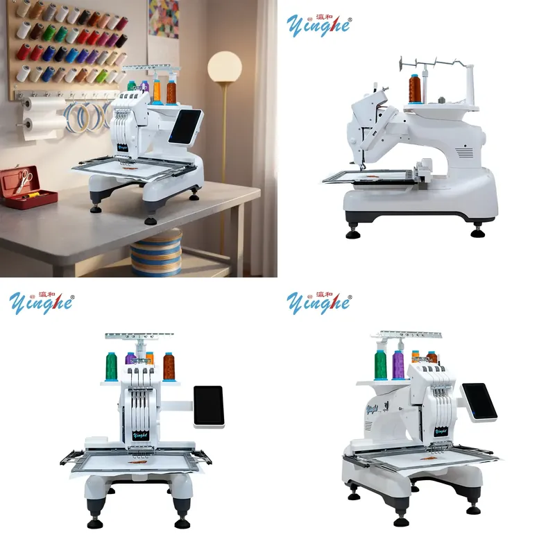 YINGHE 36*26cm 4 Needles Home  - Embroidery Machine review and price