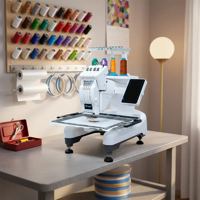 YINGHE 36*26cm 4 Needles Home  - Embroidery Machine review and price