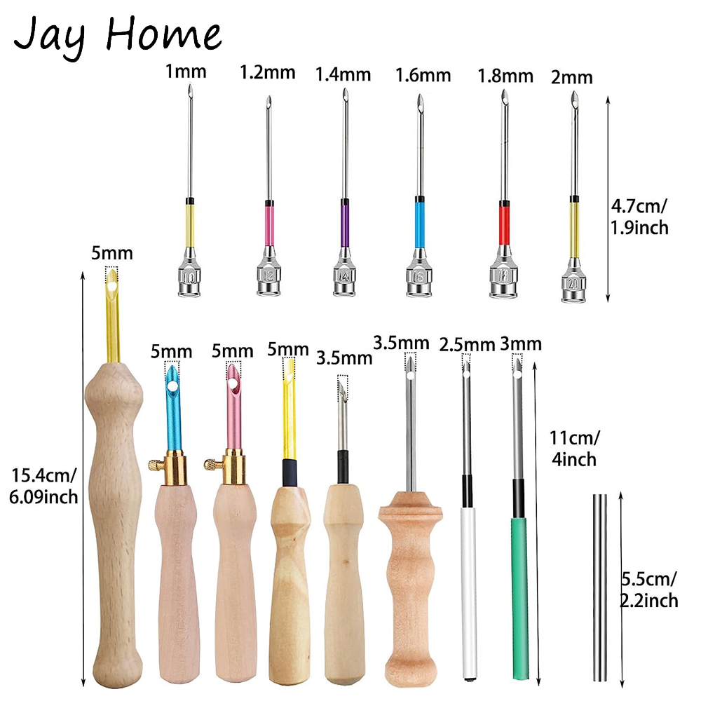 Punch Needle Kit Wooden Embroi - Punch Needle Handle review and price